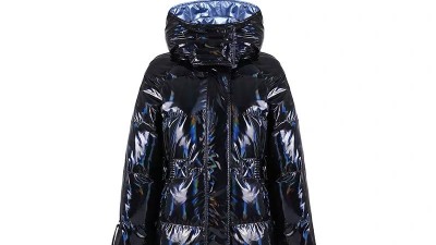 鏡面幻彩羽絨服面料空降來襲，今年冬天美翻天！